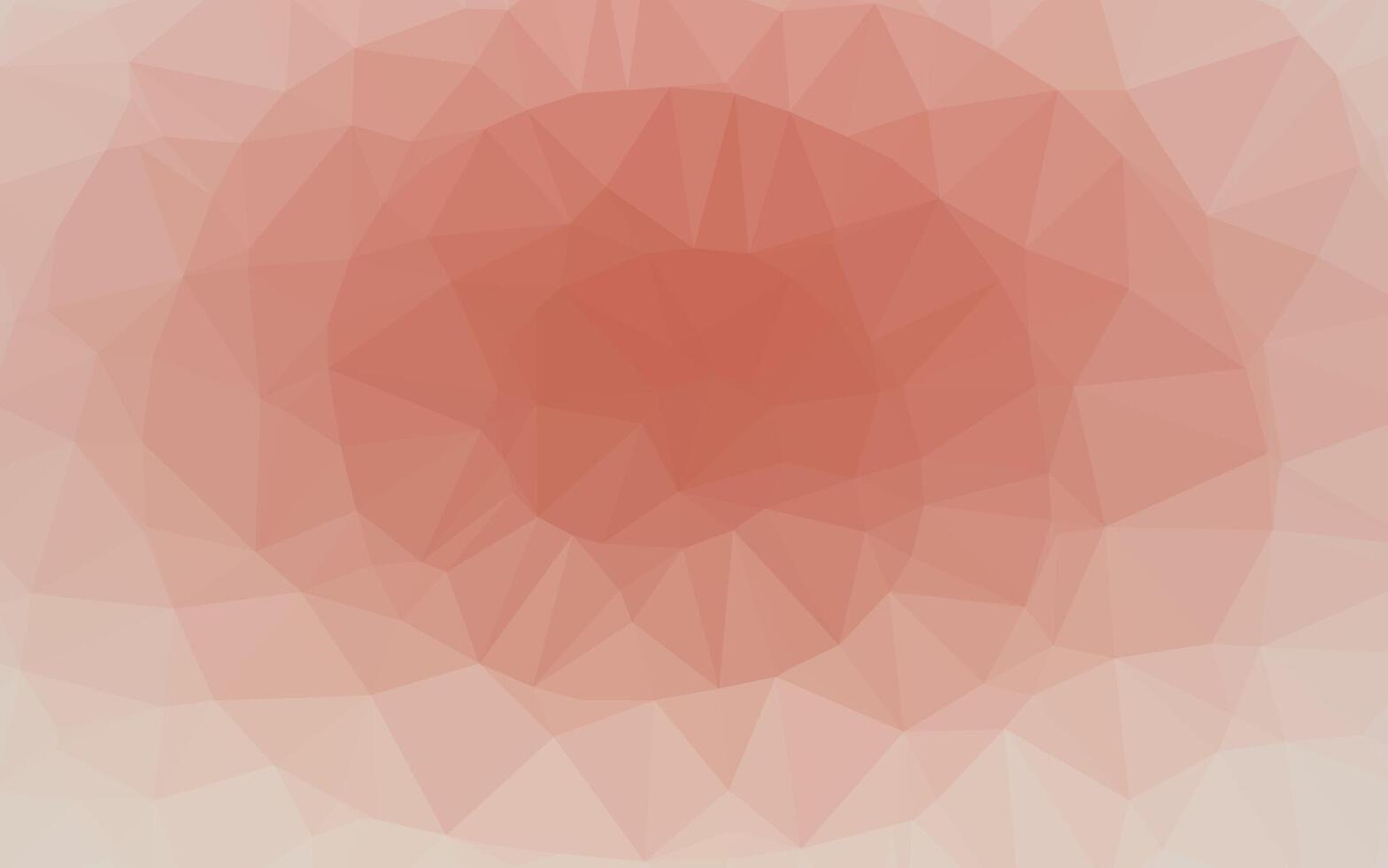 Light Red vector polygonal template.