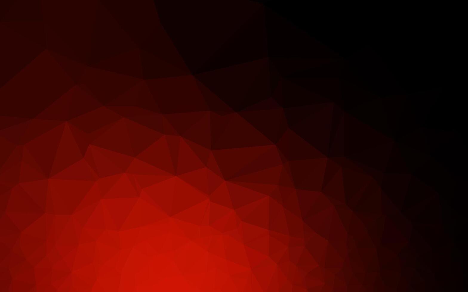 Dark Red vector abstract polygonal texture.