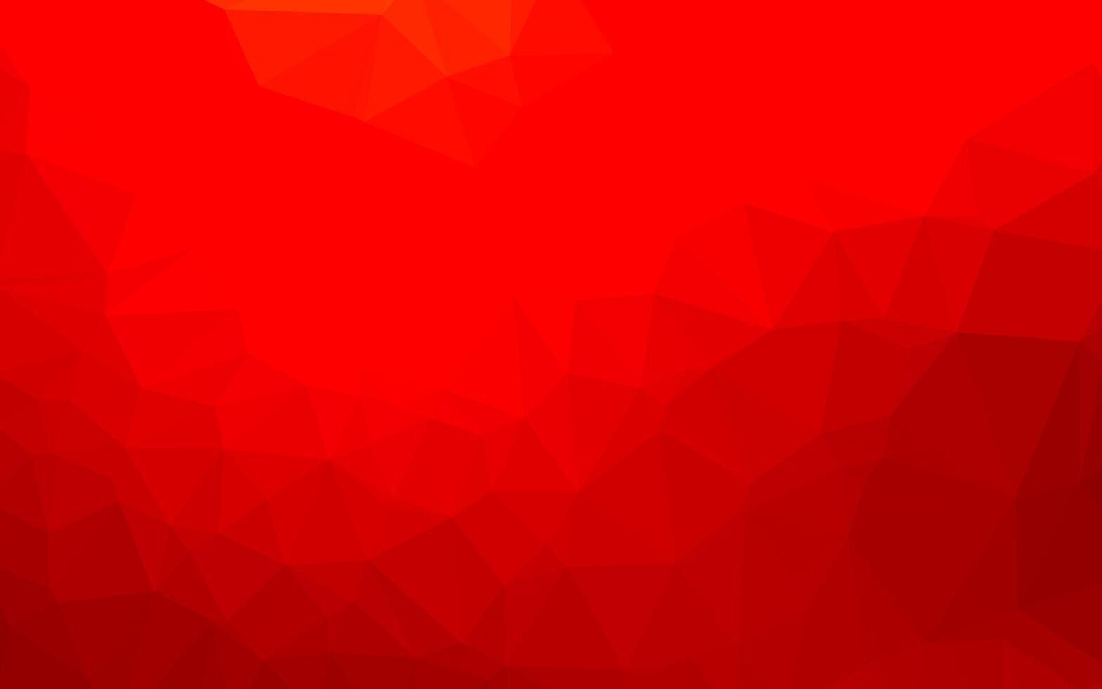 diseño abstracto del polígono del vector rojo claro.