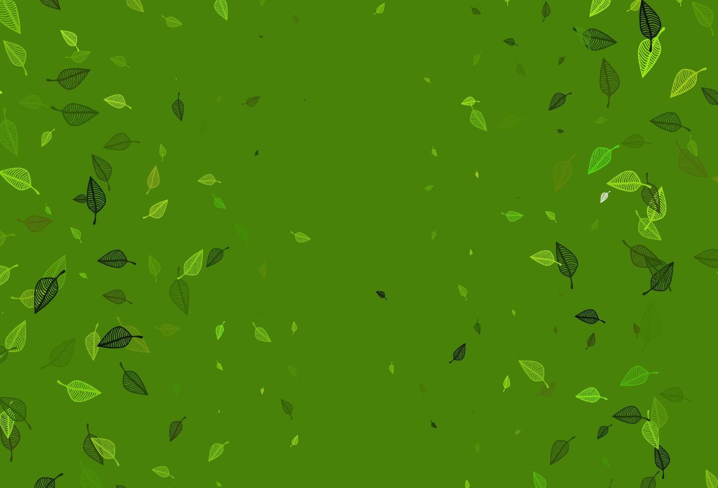 Light Green, Yellow vector sketch background.