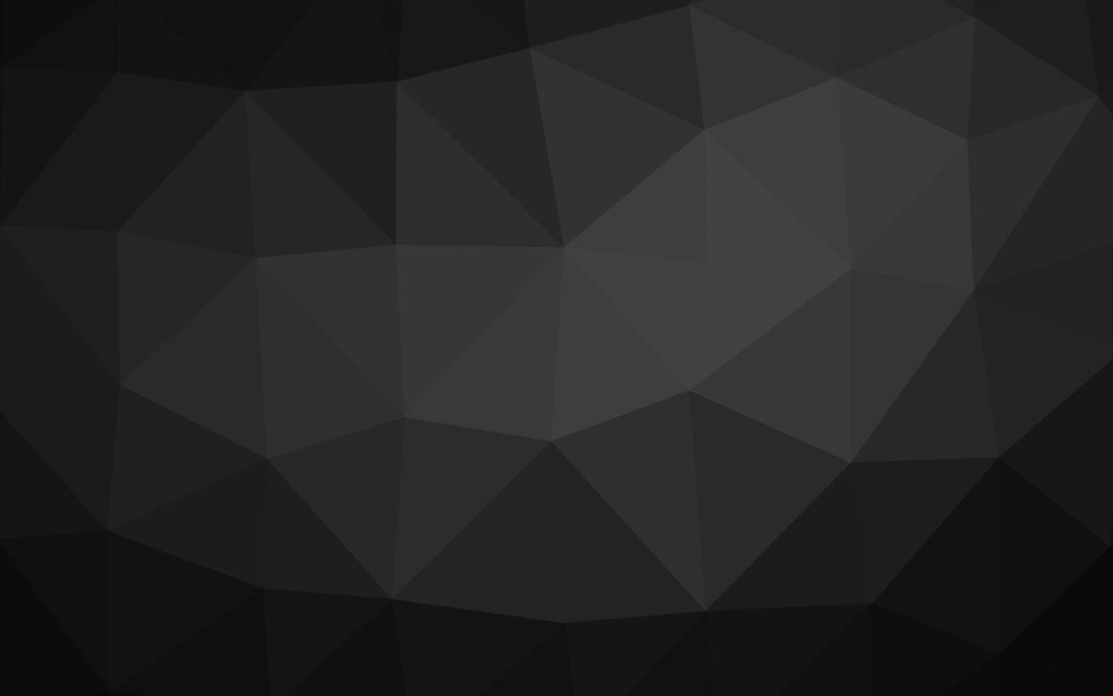 Dark Silver, Gray vector polygon abstract background.