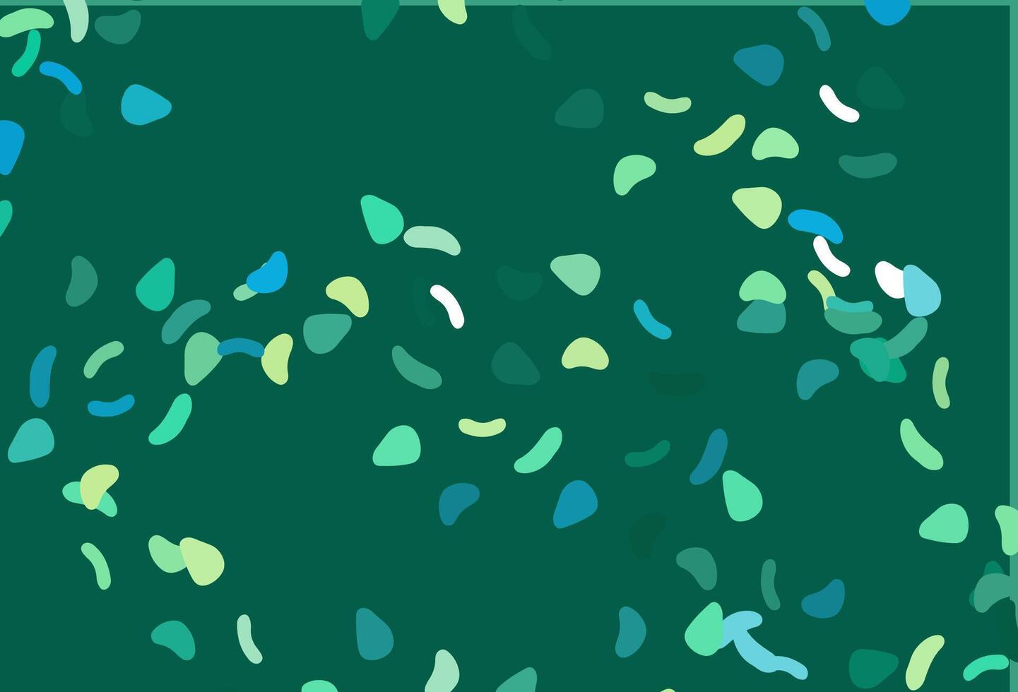 Light Green, Yellow vector backdrop with abstract shapes.