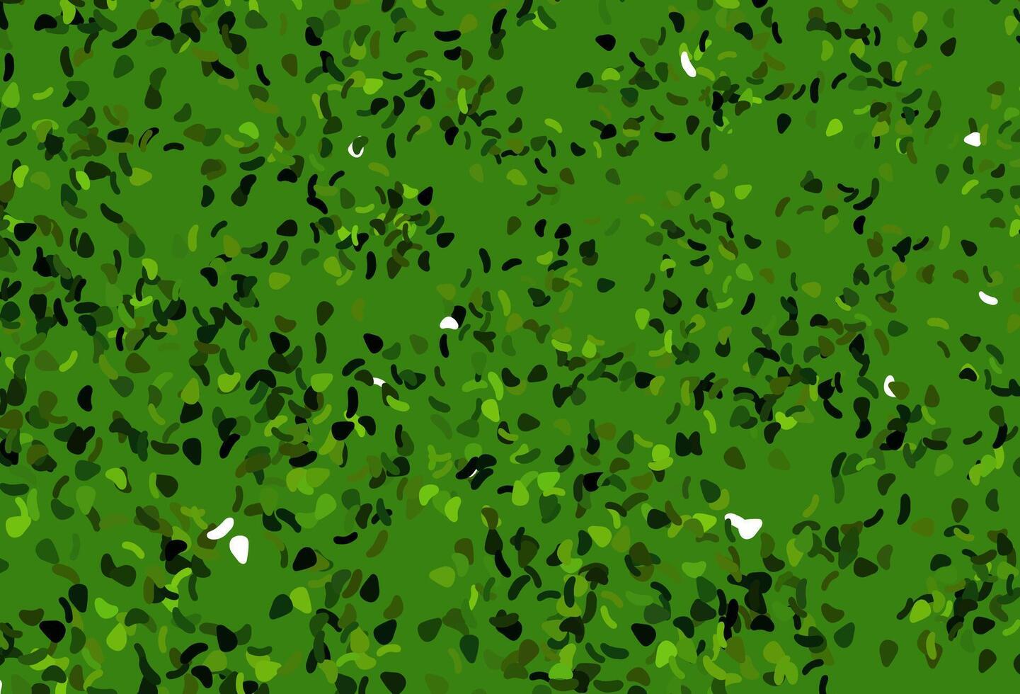 Light Green, Yellow vector template with memphis shapes.