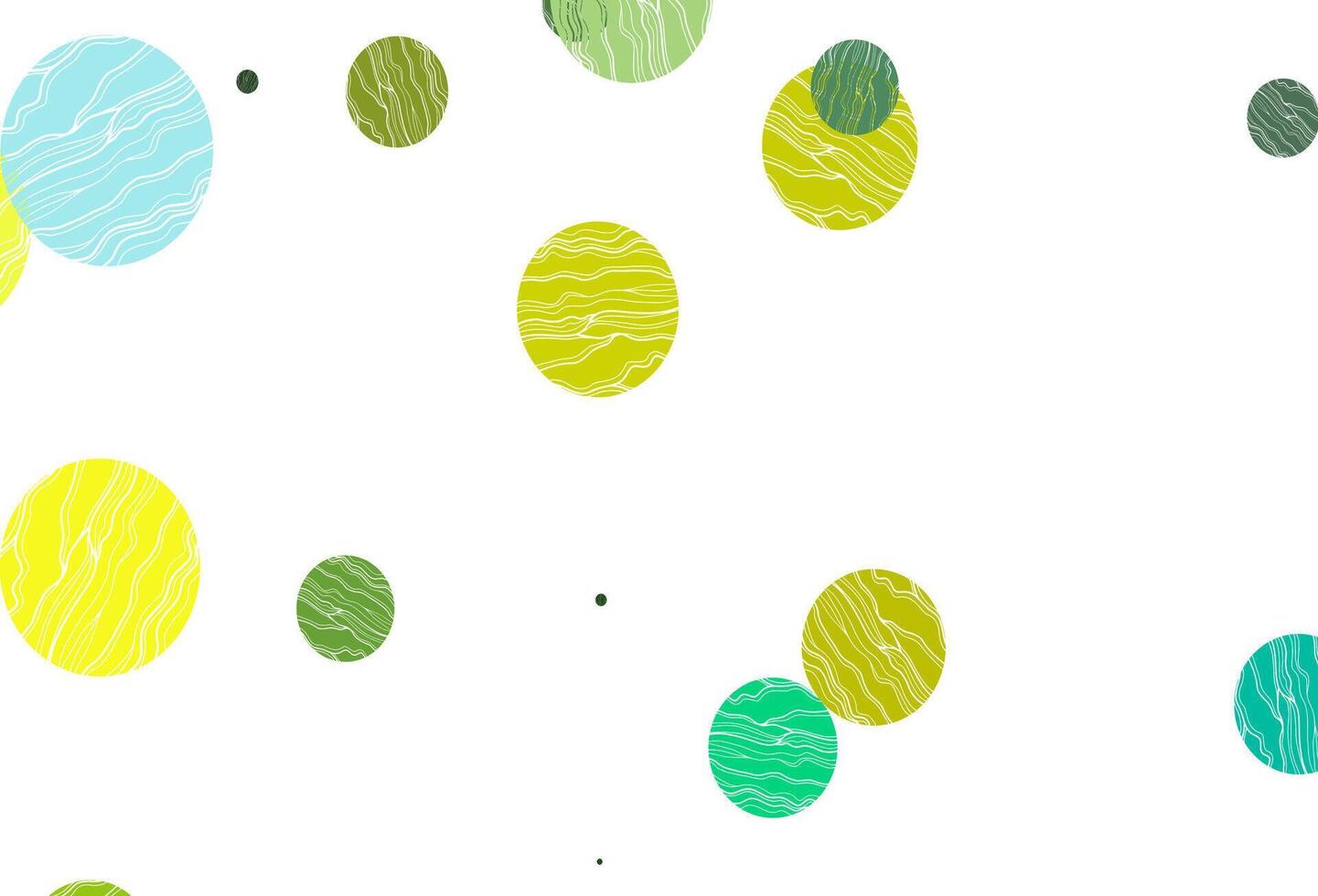 Light green, yellow vector backdrop with dots.