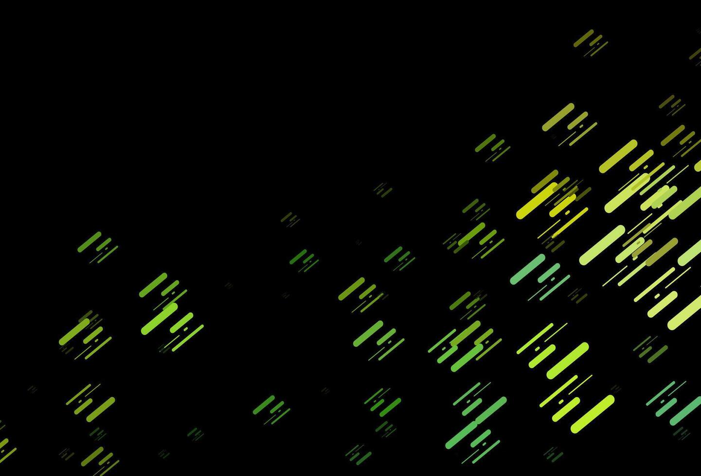 Dark Green, Yellow vector background with straight lines.