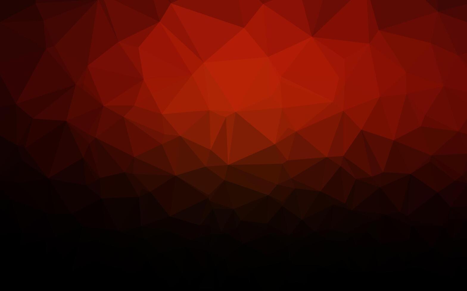 textura de mosaico de triángulo vector rojo oscuro.