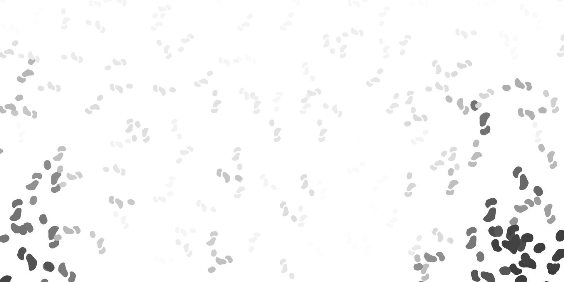 Light gray vector template with abstract forms.