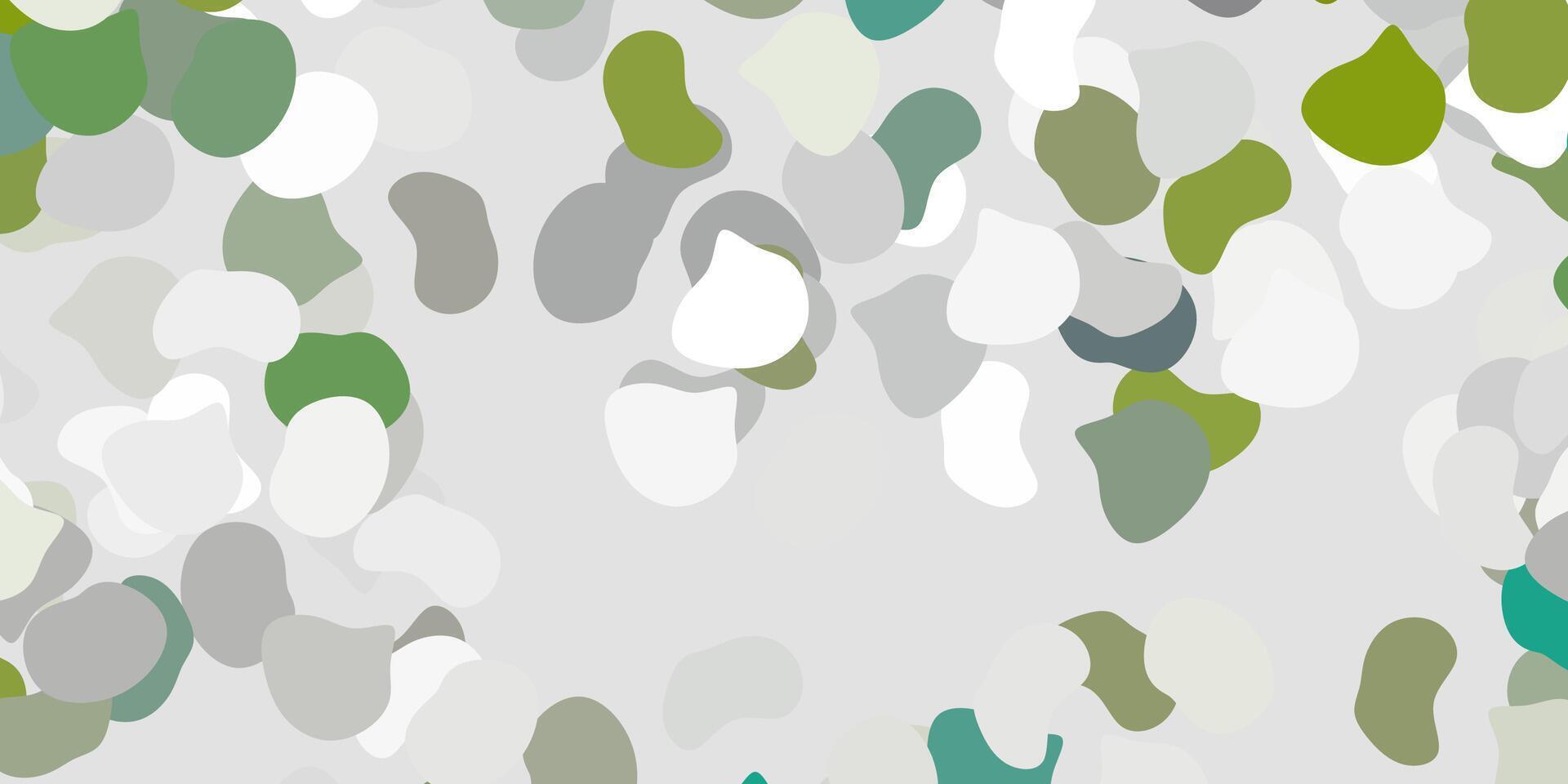 Light gray vector texture with memphis shapes.