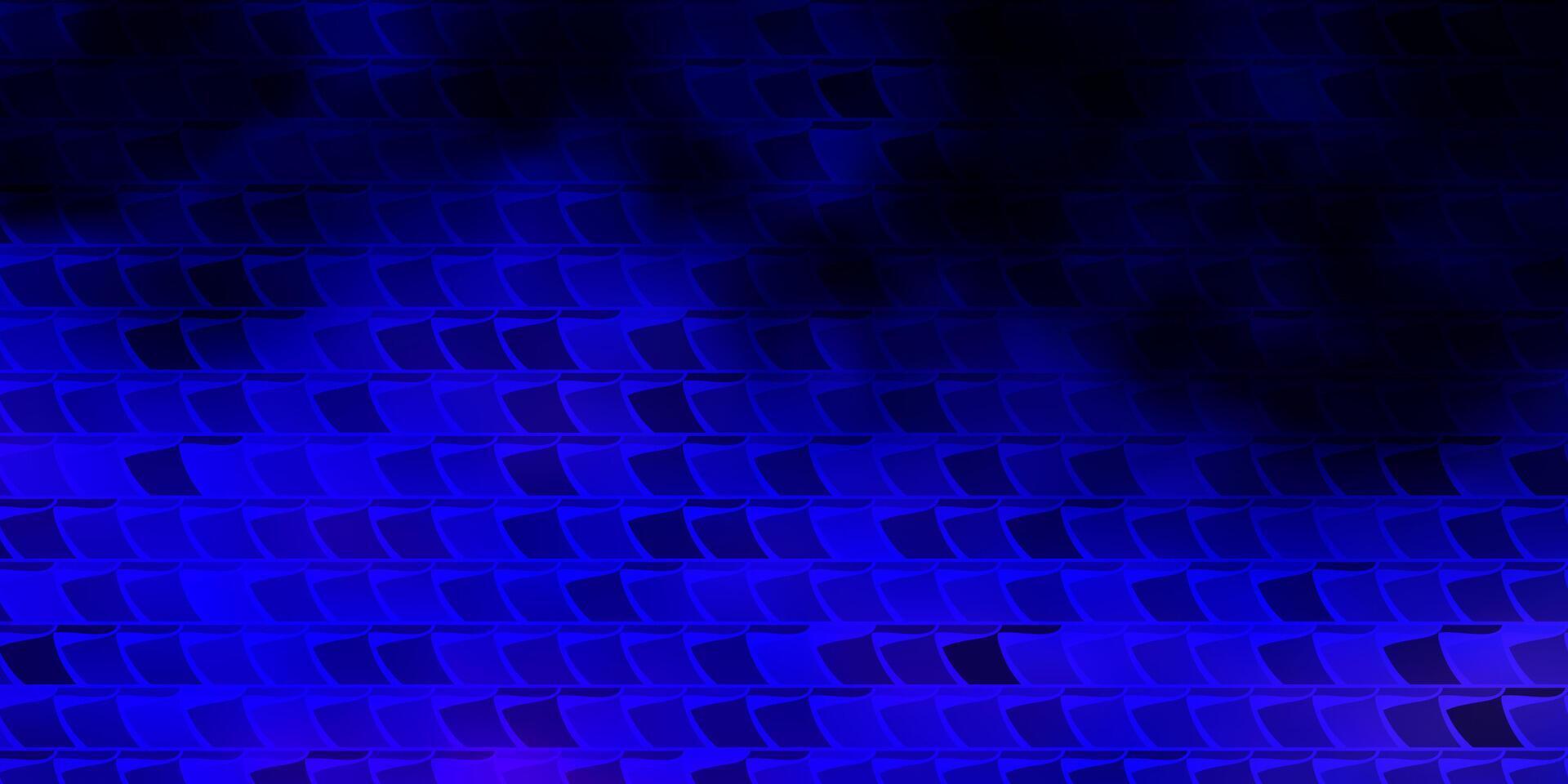 Dark BLUE vector template with rectangles.