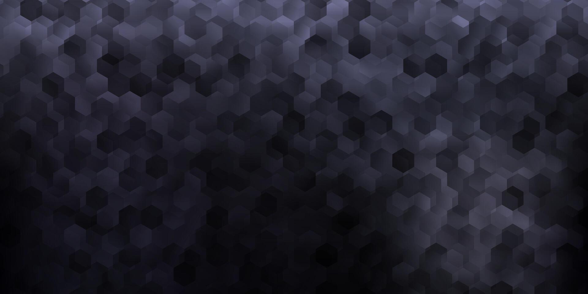 Light gray vector layout with shapes of hexagons.