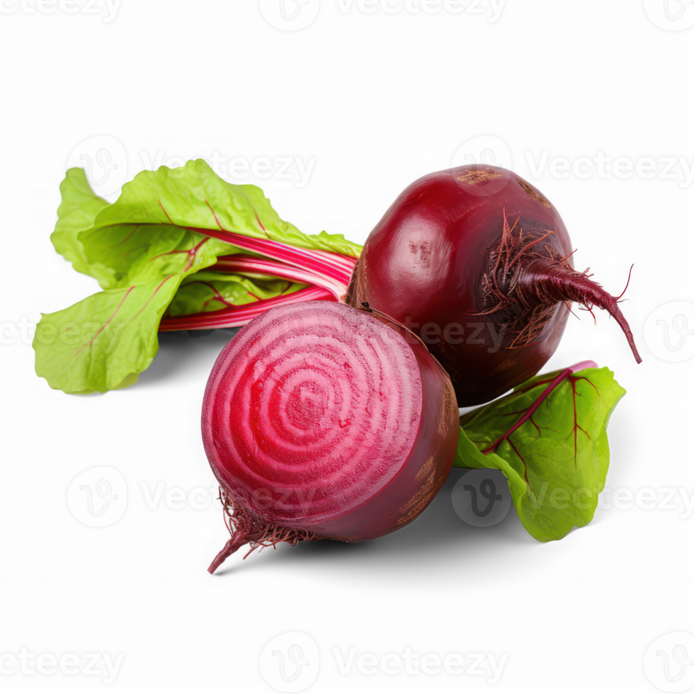 AI generated beet on transparency background png