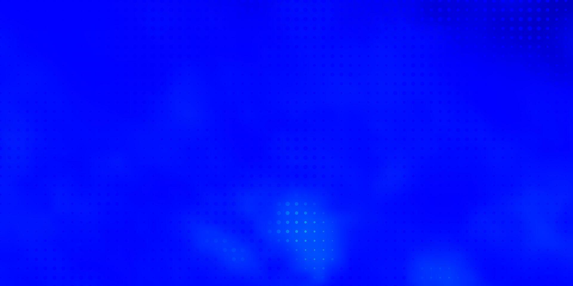 Dark BLUE vector background with spots.