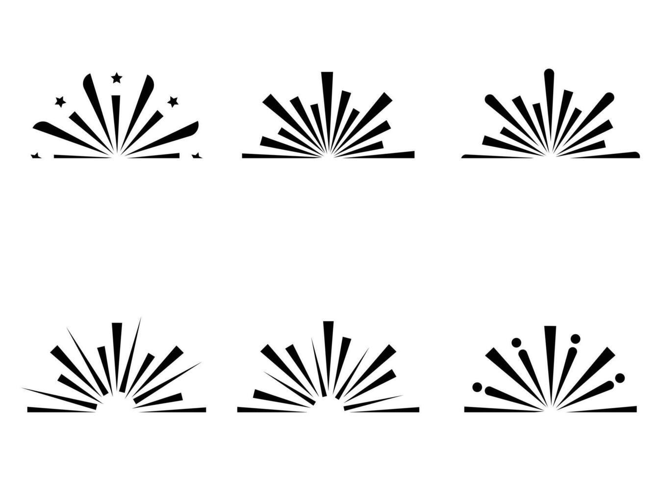 Firework design illustration isolated on white background vector