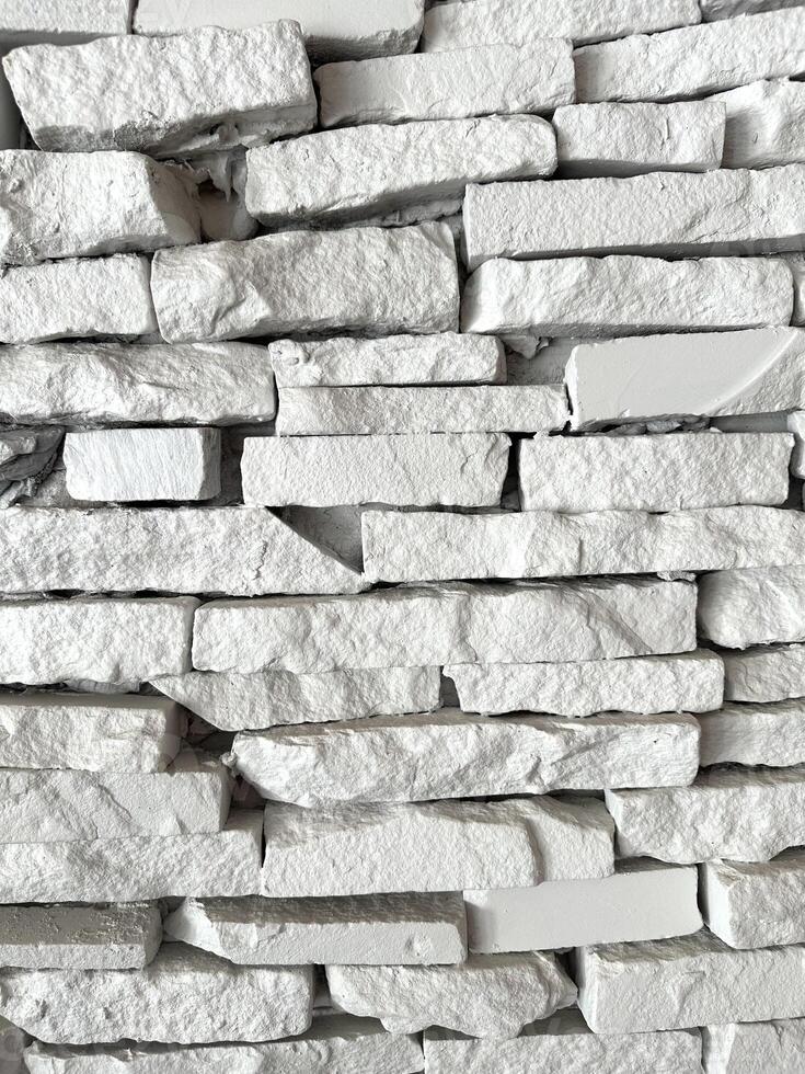 gray-white color brick wall background textures photo