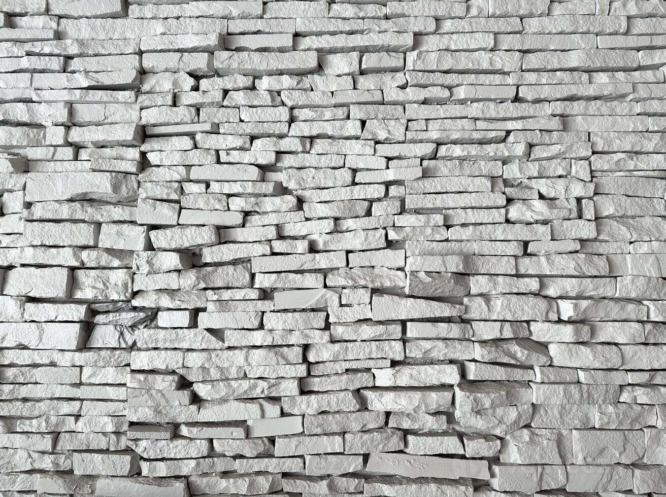 gray-white color brick wall background textures photo