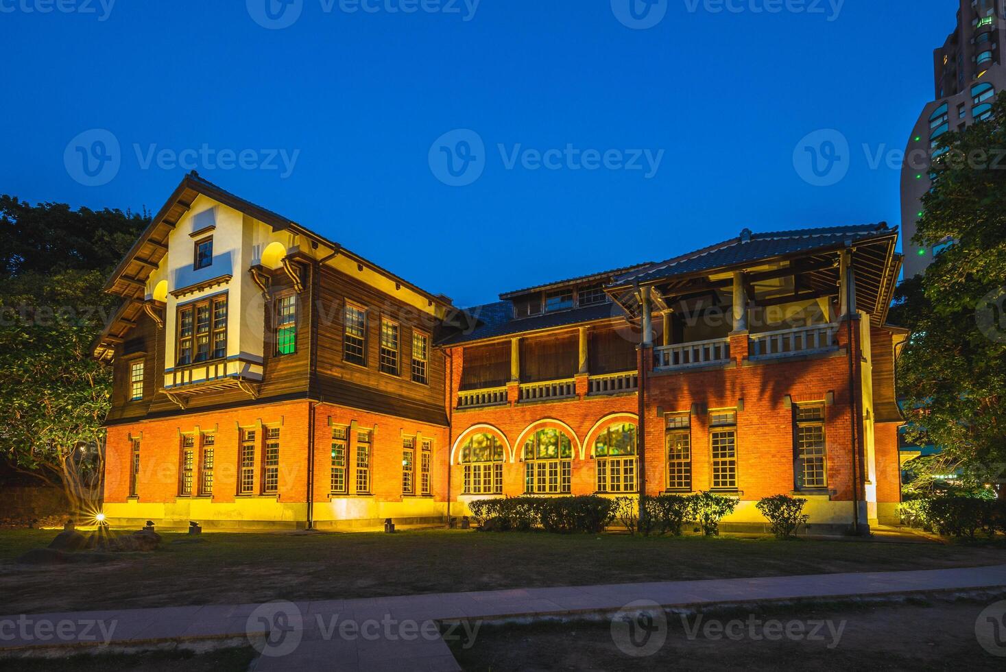 beitou caliente primavera museo en Taipéi, Taiwán foto