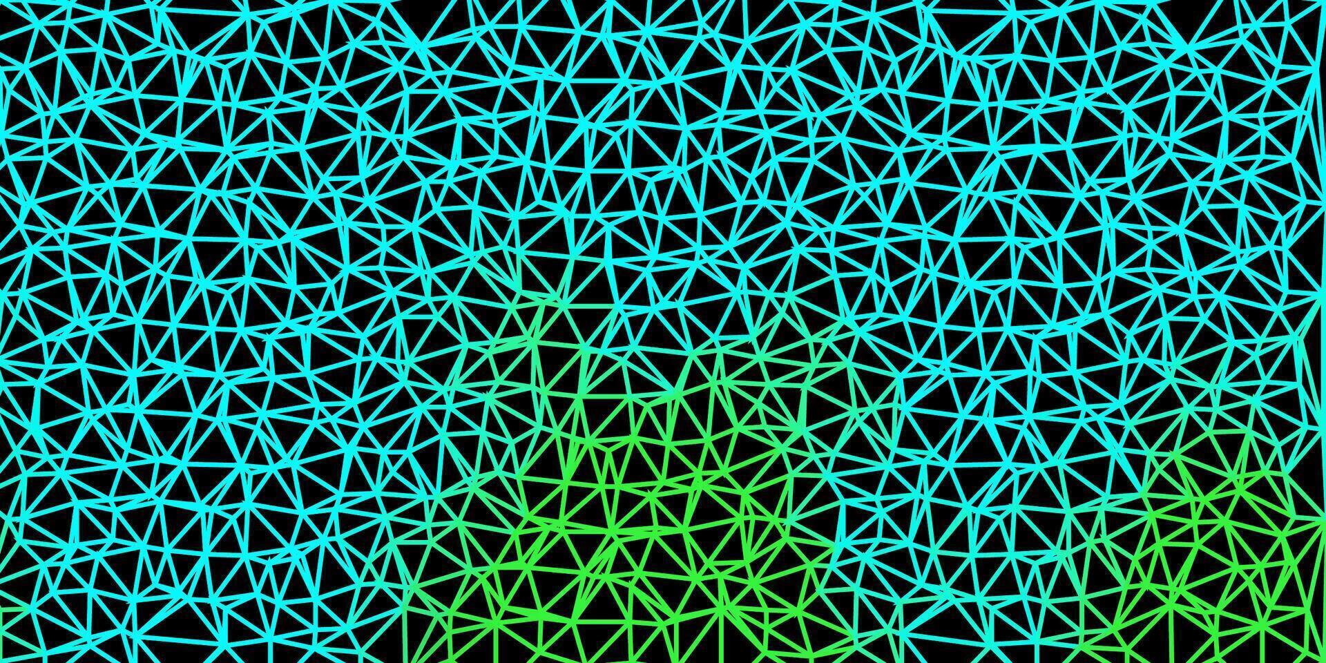 Light green vector geometric polygonal wallpaper.