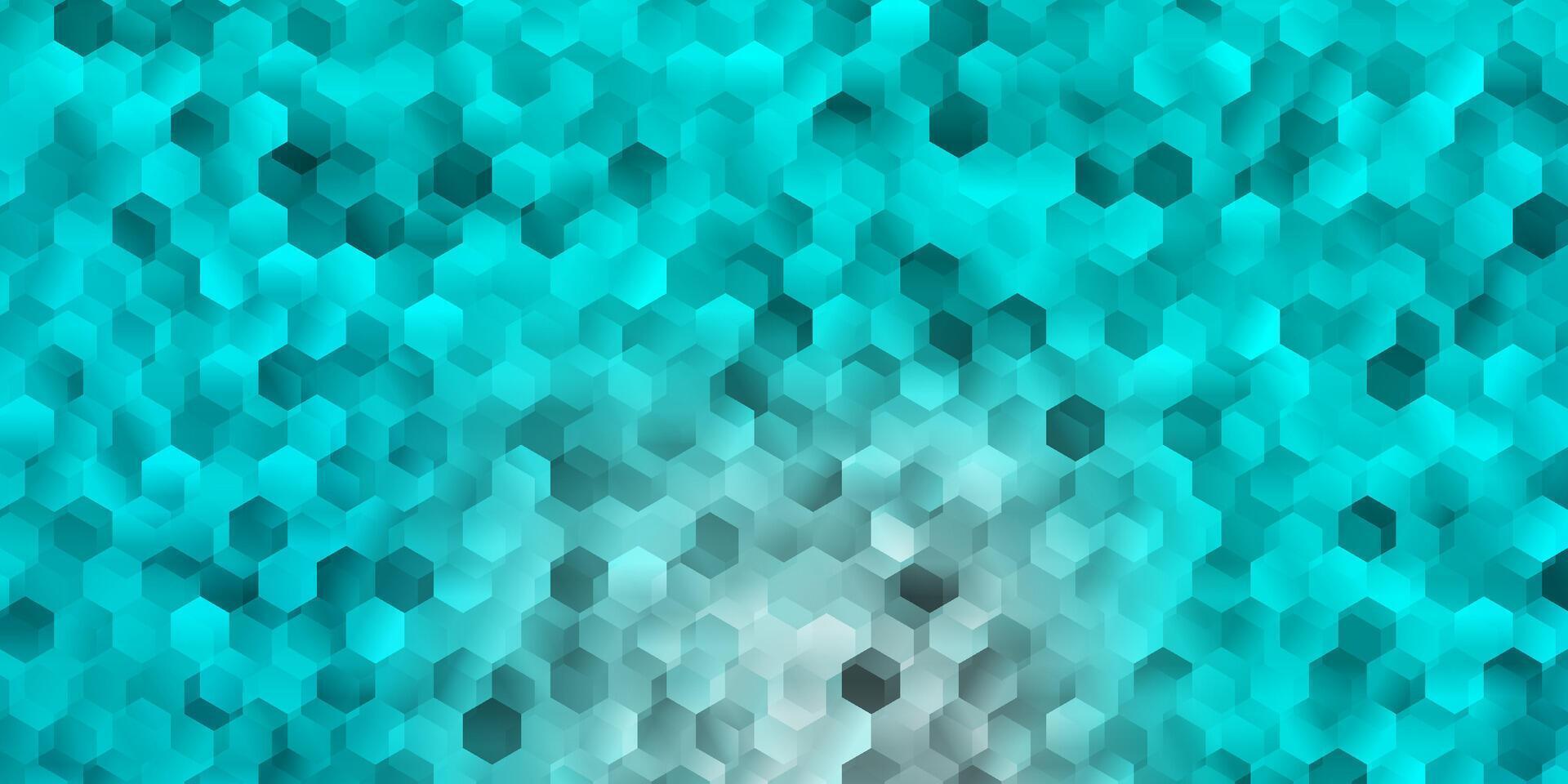 Light green vector background with hexagonal shapes.