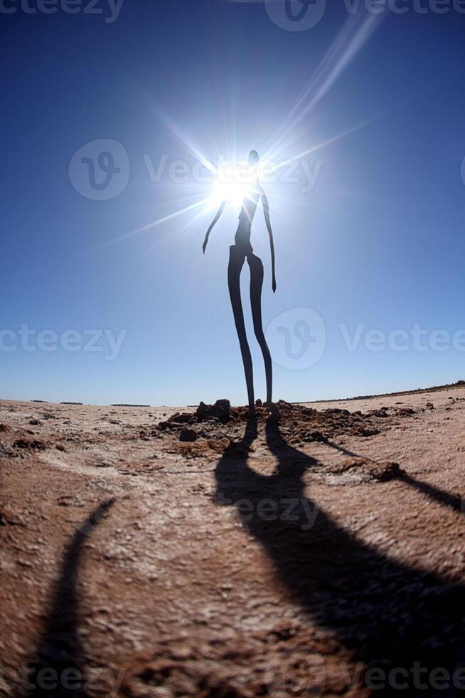 Lake Ballard Statue photo