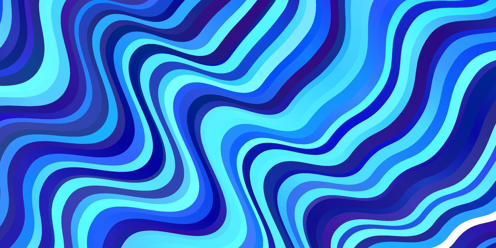patrón de vector azul claro con líneas.