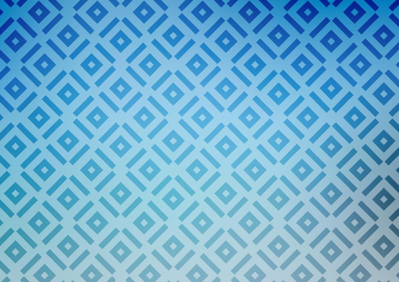 Light BLUE vector background with lines, rhombuses.