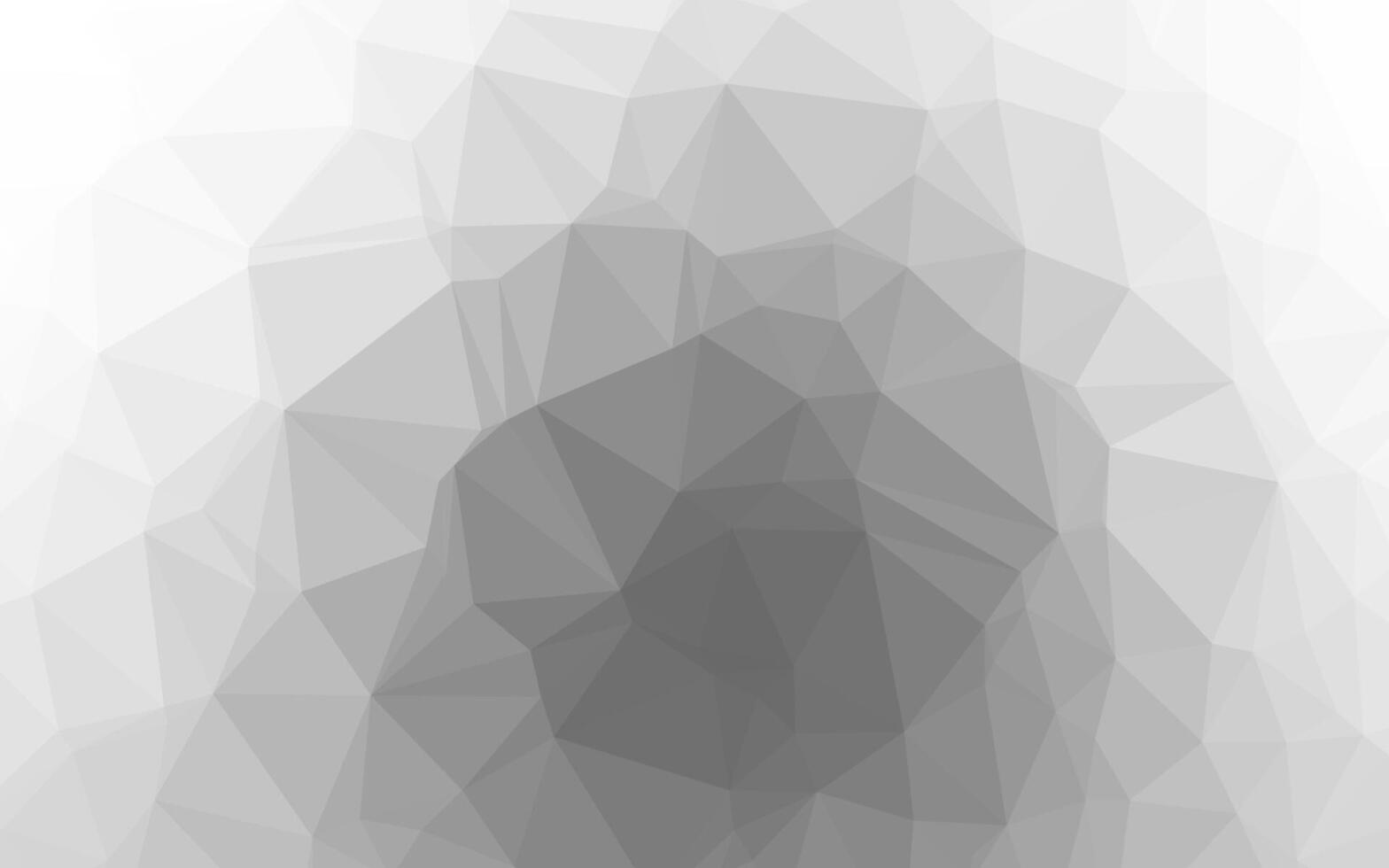 Light Silver, Gray vector polygonal template.