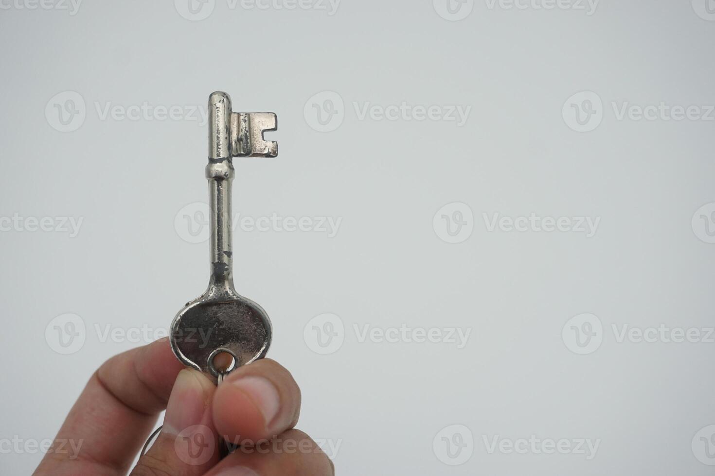 Old key shape. The key to success, motivation photo