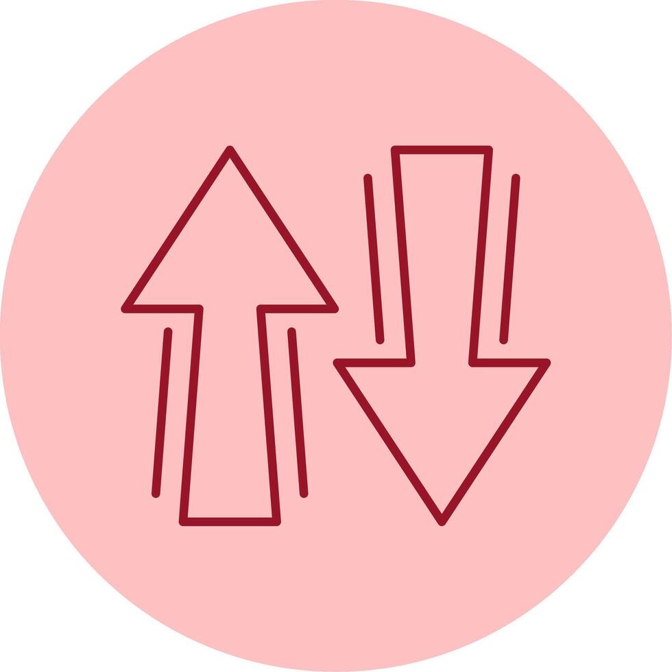 Sign Line Circle Multicolor Icon vector