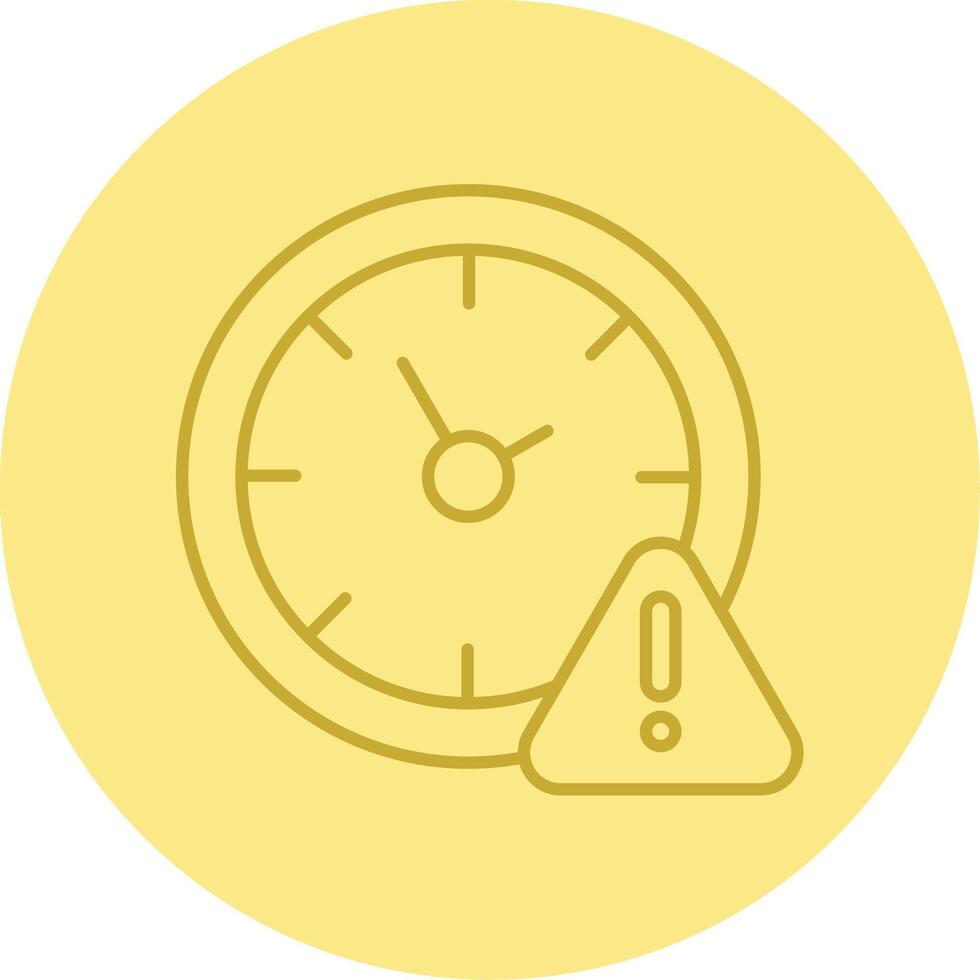 Timeline Line Circle Multicolor Icon vector