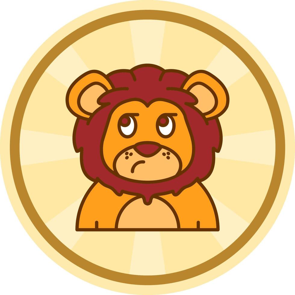 Liar Comic circle Icon vector