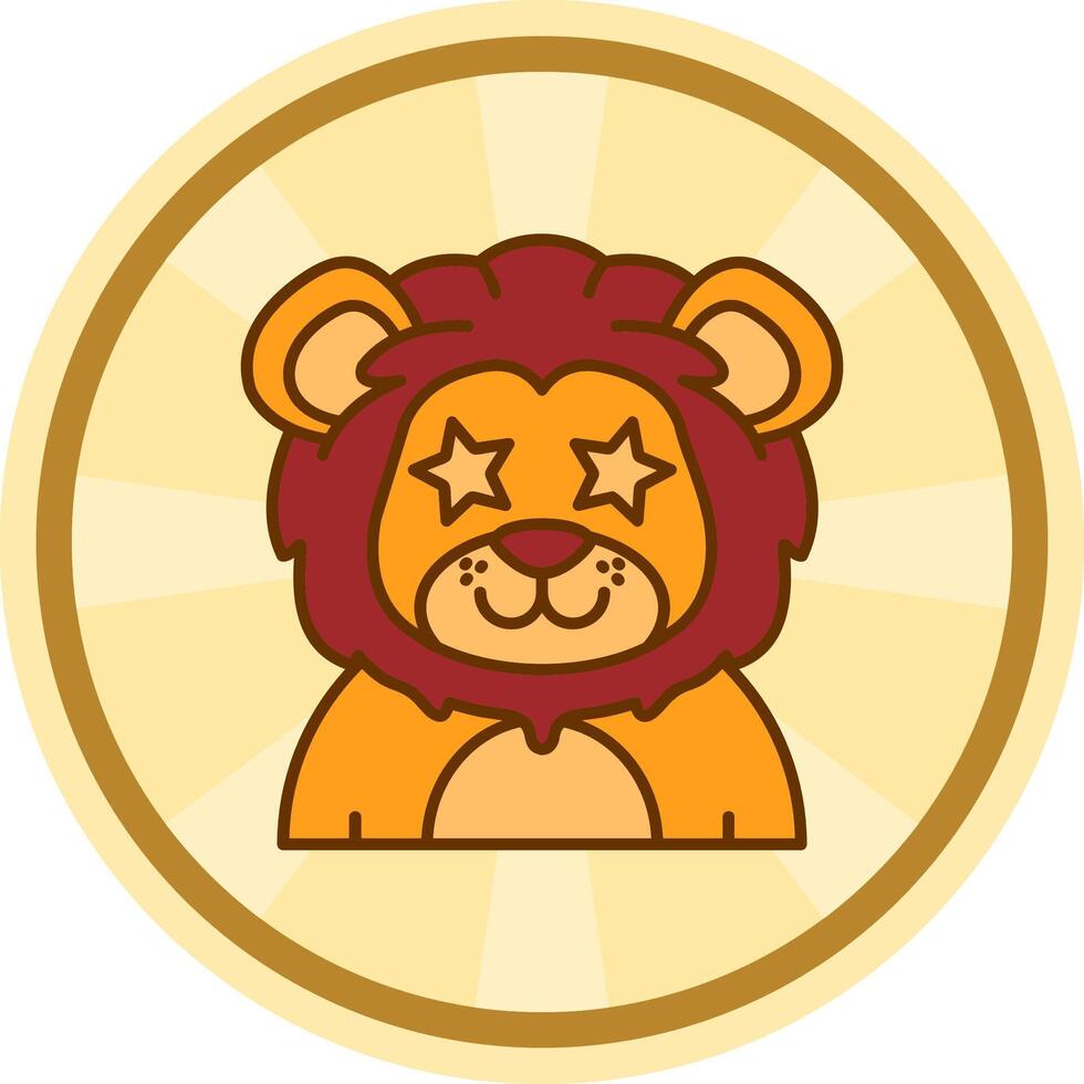 Famous Comic circle Icon vector
