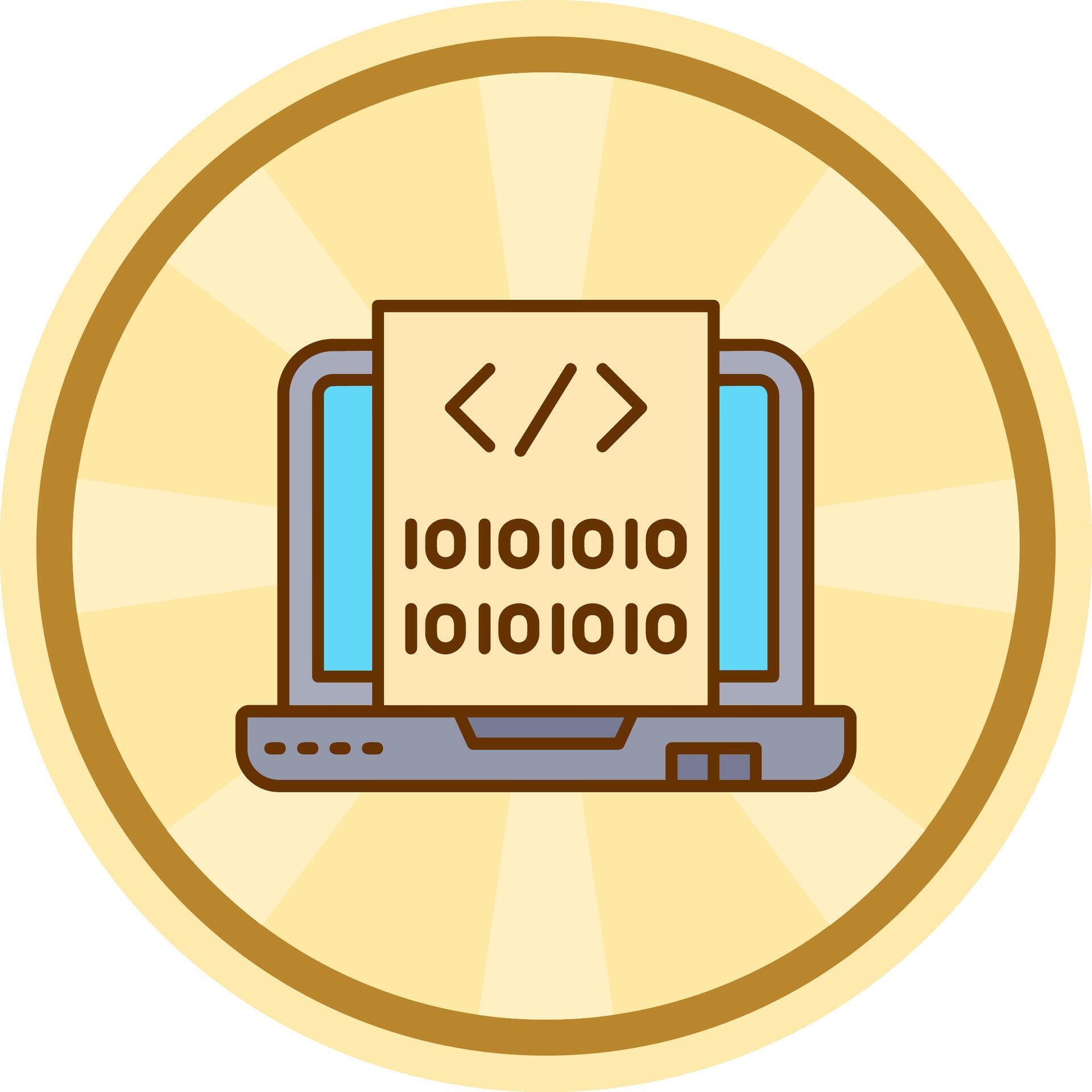 Code Comic circle Icon 38269465 Vector Art at Vecteezy