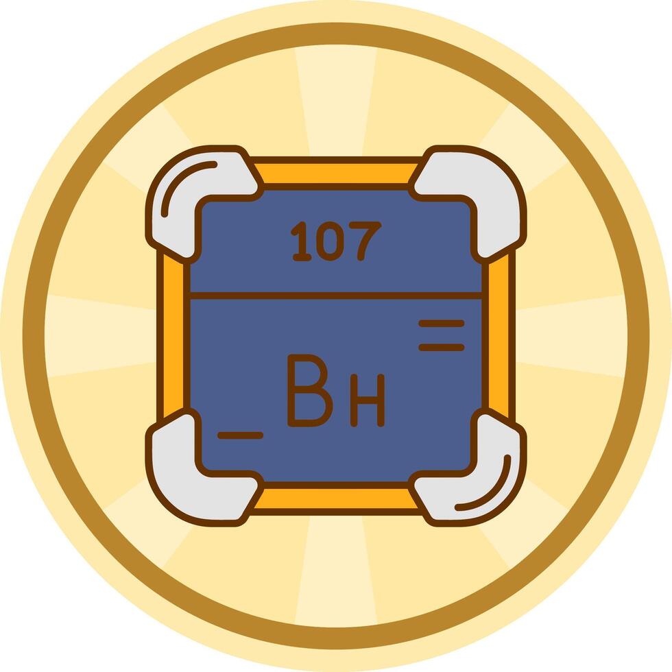 Bohrium Comic circle Icon vector