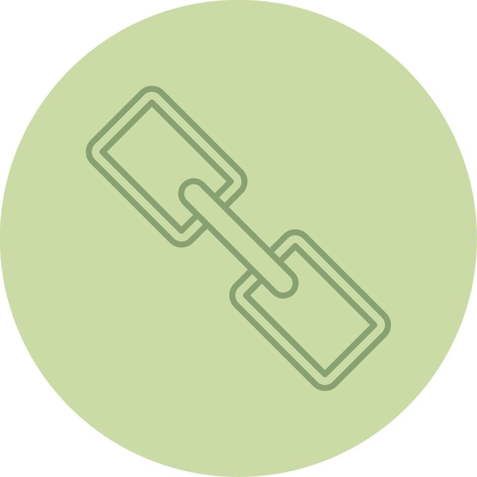 Link Line Circle Multicolor Icon vector