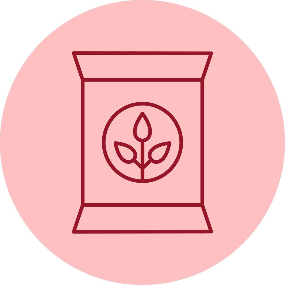 Fertilizer Line Circle Multicolor Icon vector