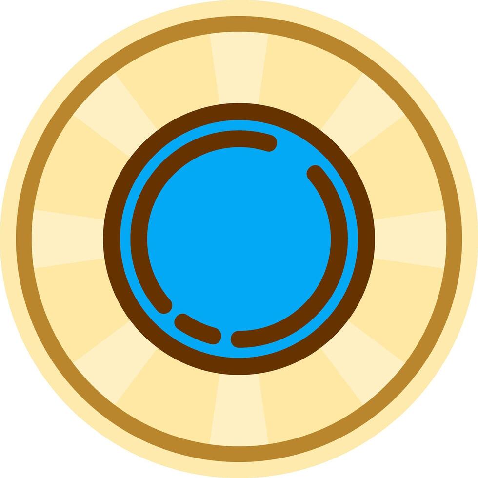 circulo cómic circulo icono vector