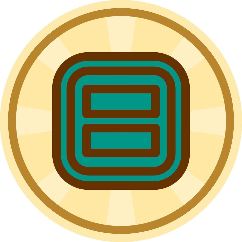 Layout Comic circle Icon vector