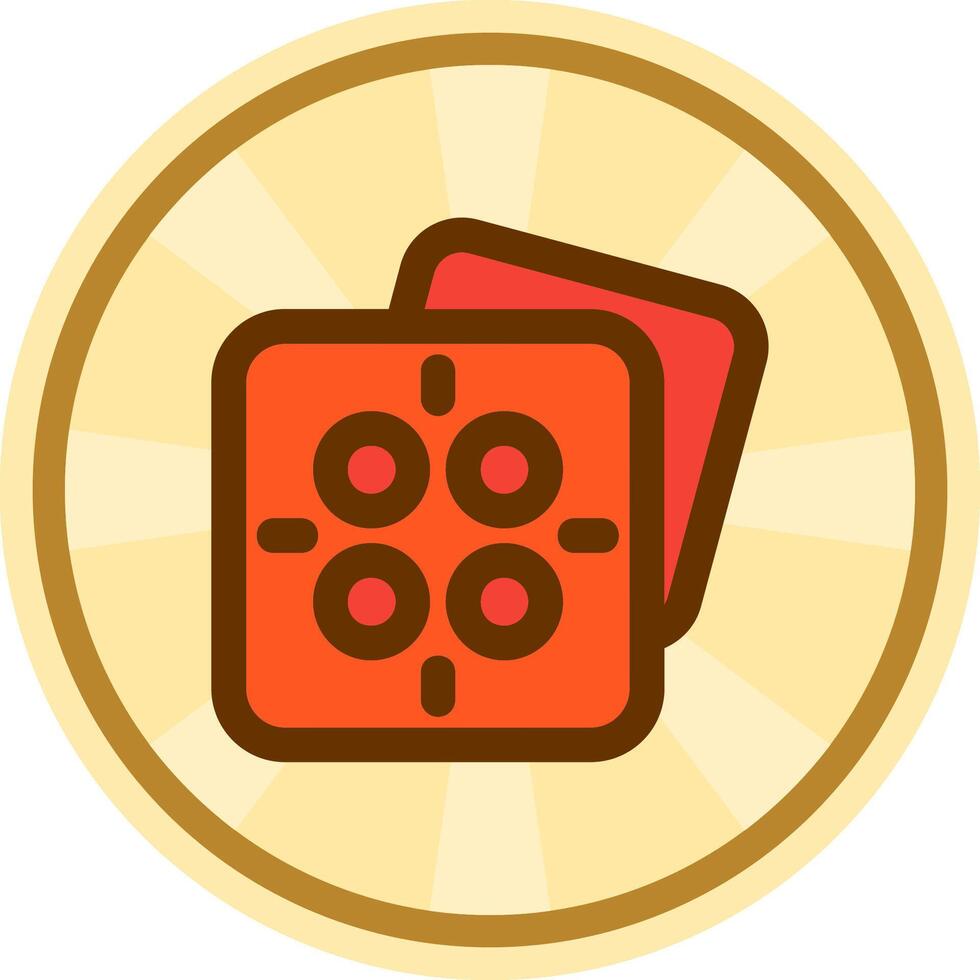 Image blur Comic circle Icon vector