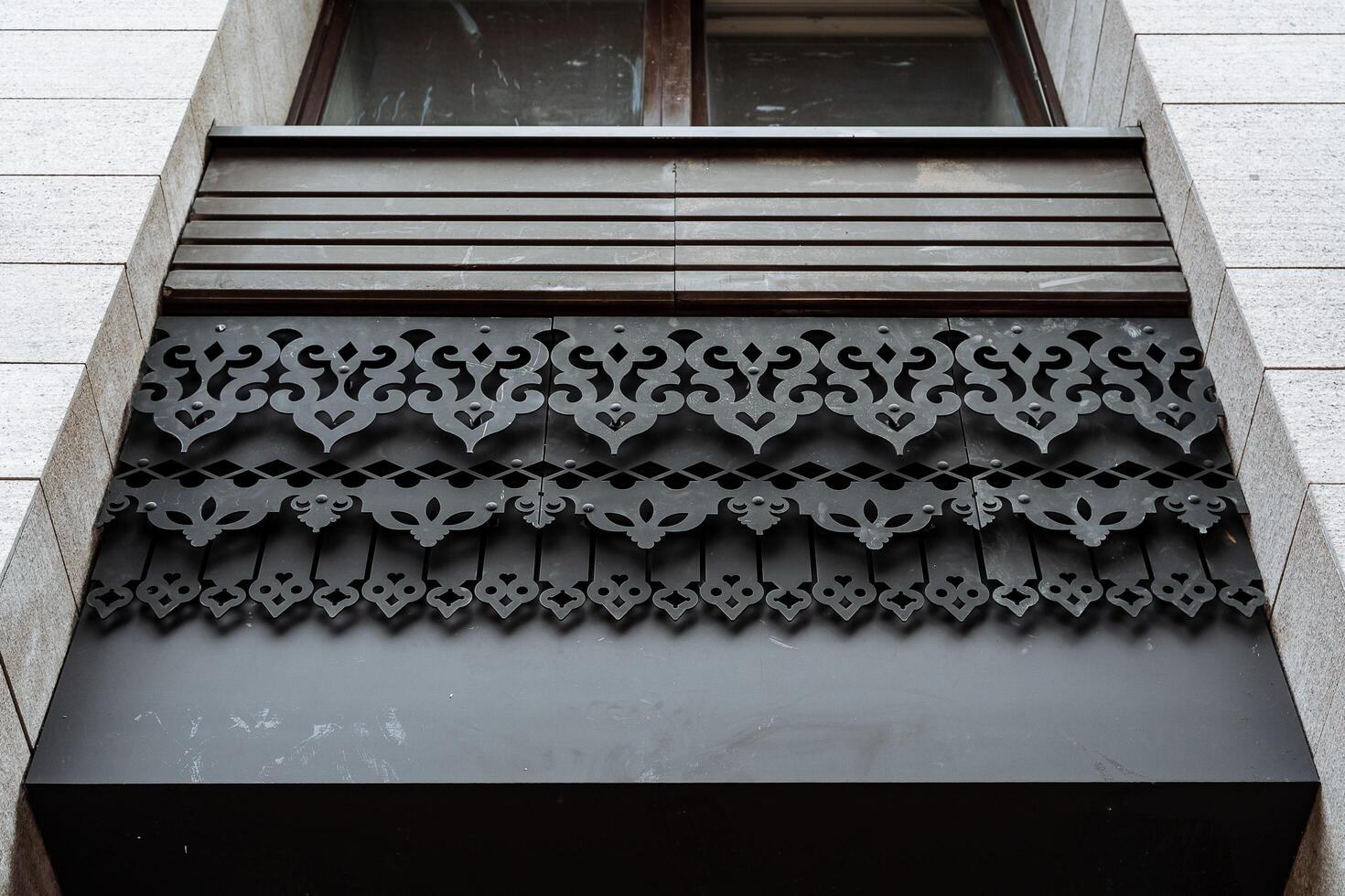 cladding of a multi-storey building with insulation, construction of a house, exterior decoration of a building, multi-storey building, glass wool photo