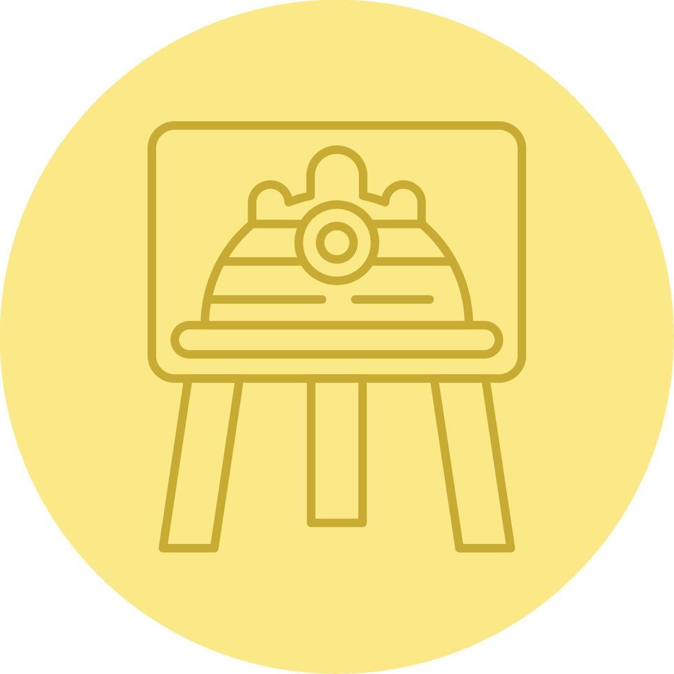 Movement Line Circle Multicolor Icon vector