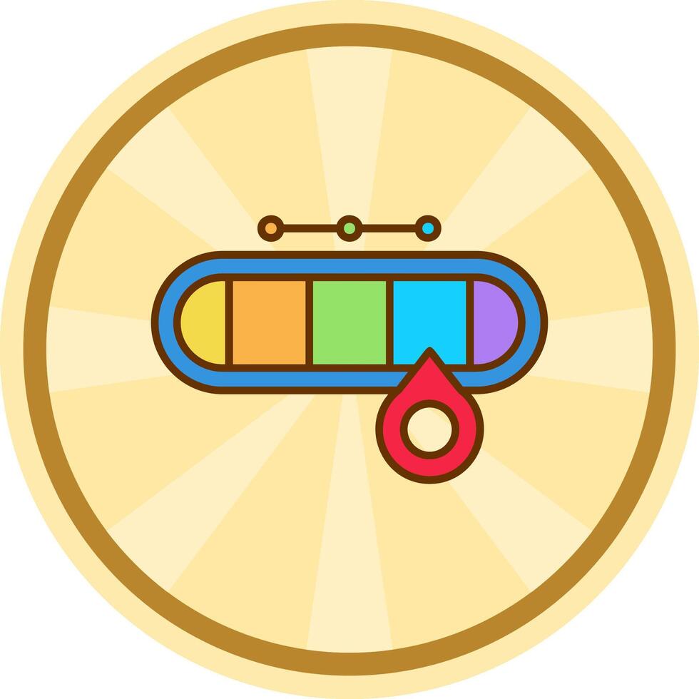 Filter Comic circle Icon vector