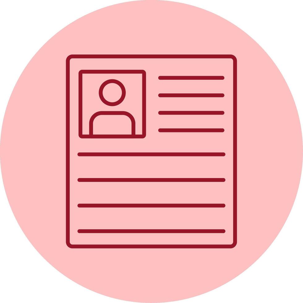 Curriculum Line Circle Multicolor Icon vector