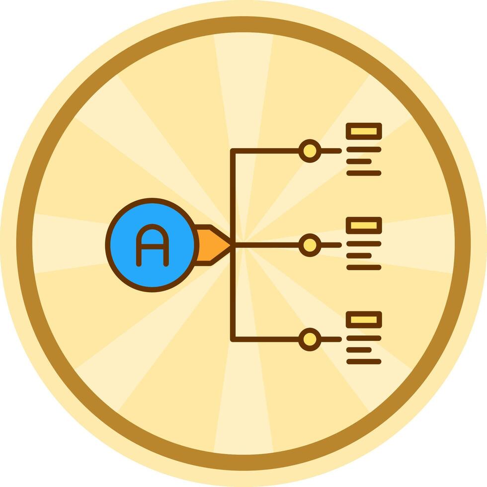 relación cómic circulo icono vector