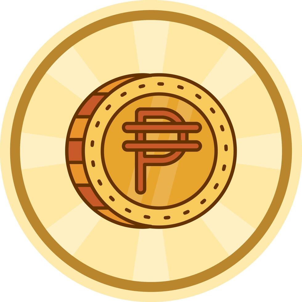 Philippine Comic circle Icon vector