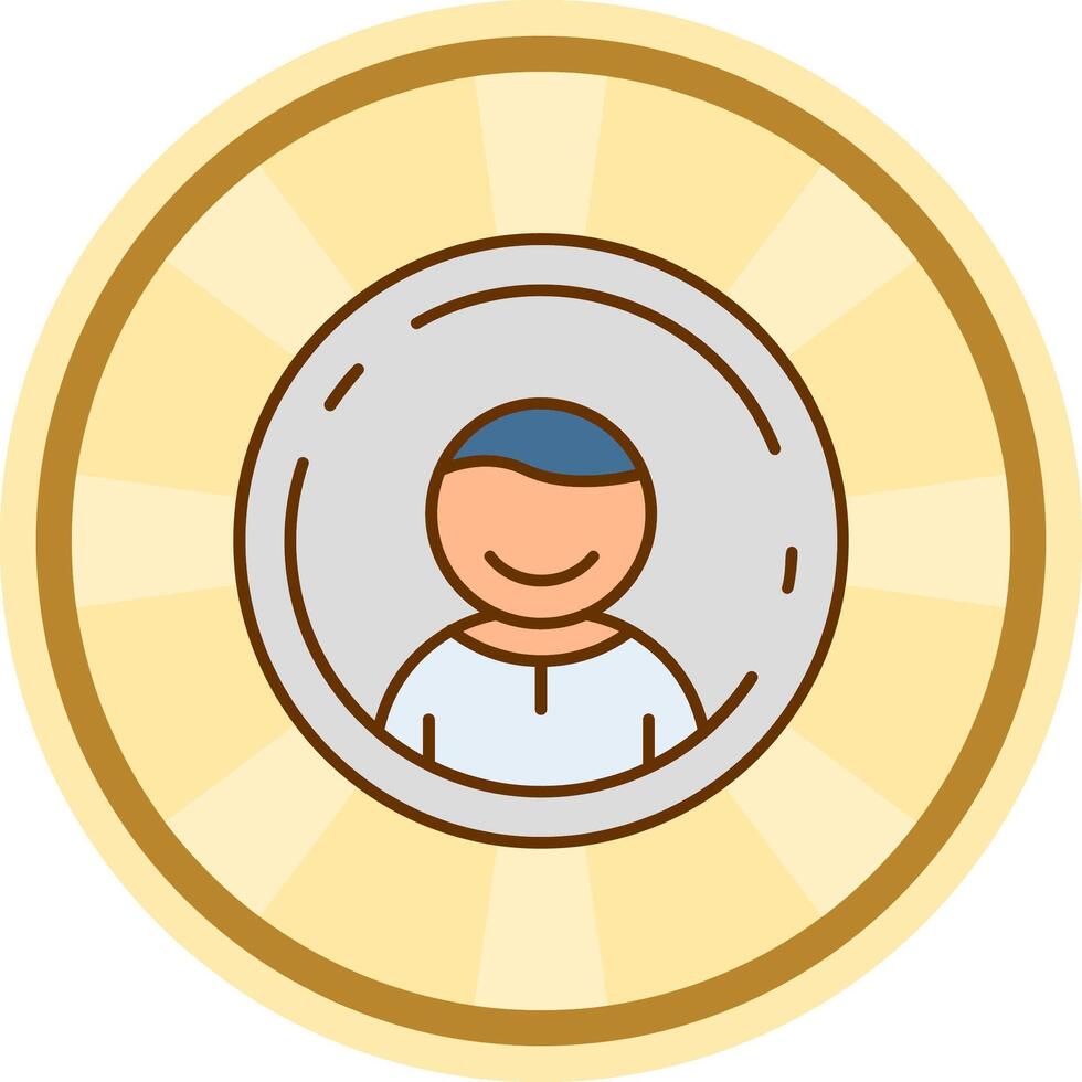 Profile Comic circle Icon 38275784 Vector Art at Vecteezy