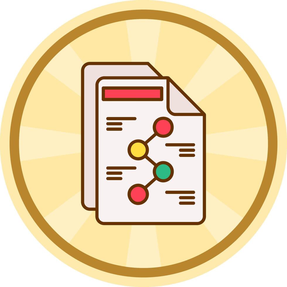 Infographics Comic circle Icon vector