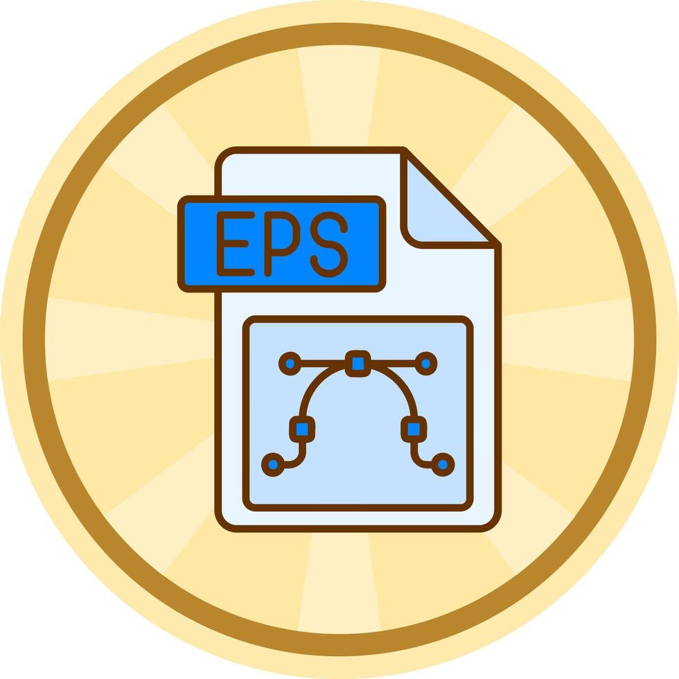 eps archivo formato cómic circulo icono vector