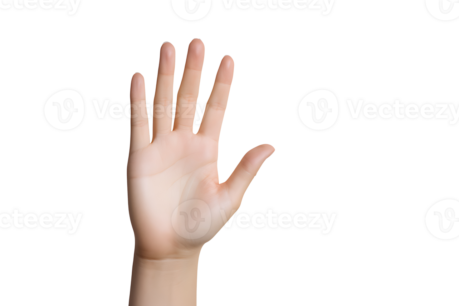 AI generated Human hands and gestures on background png