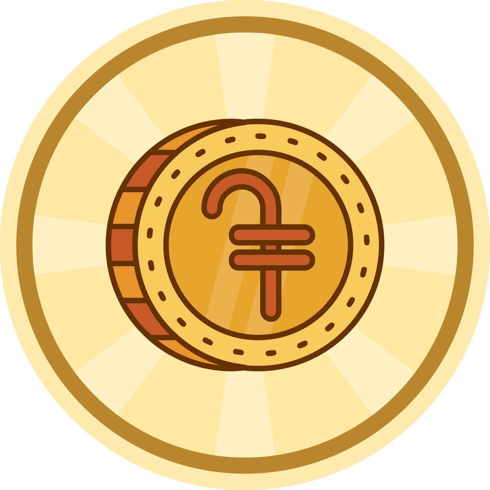 Dram Comic circle Icon vector