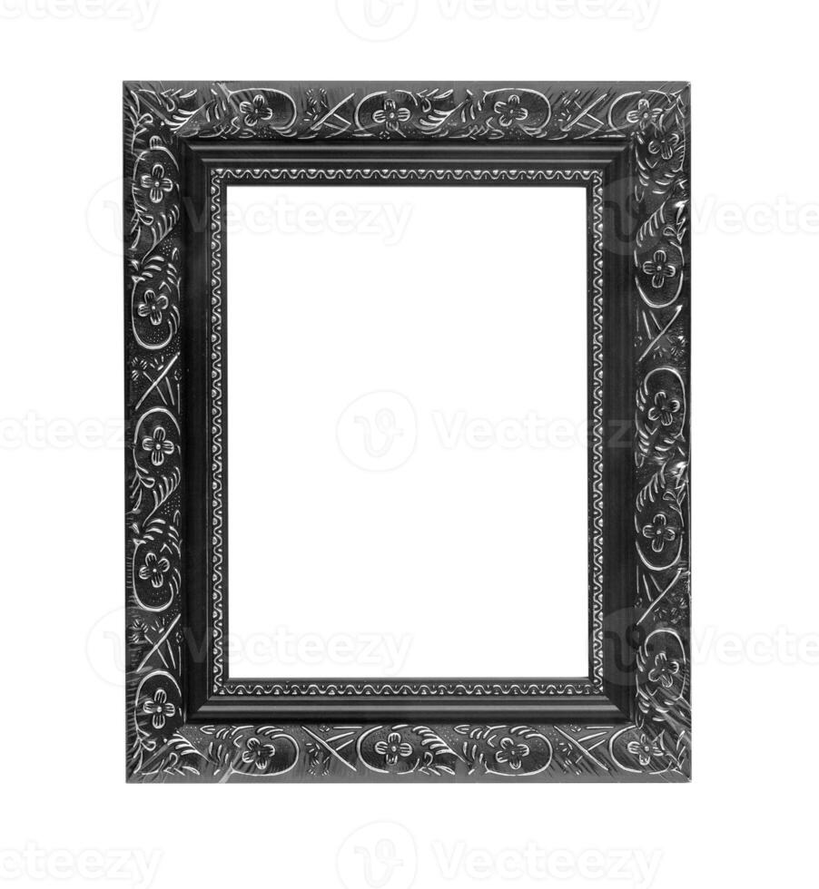 wooden frame isolated photo